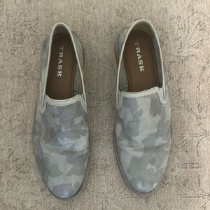 Trask Ali Loafers in Lt. Gray Camouflage